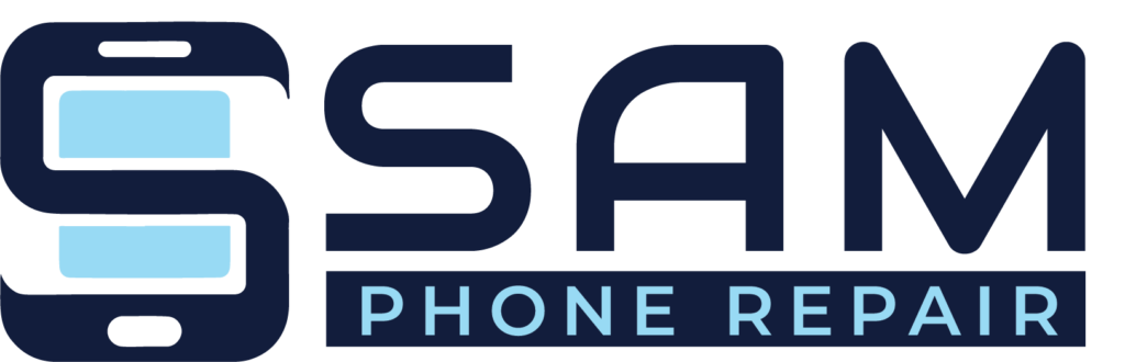 sam phone repair logo