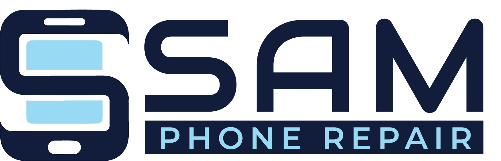 sam phone repair logo