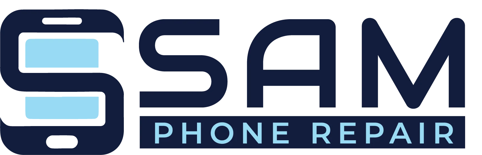 sam phone repair logo