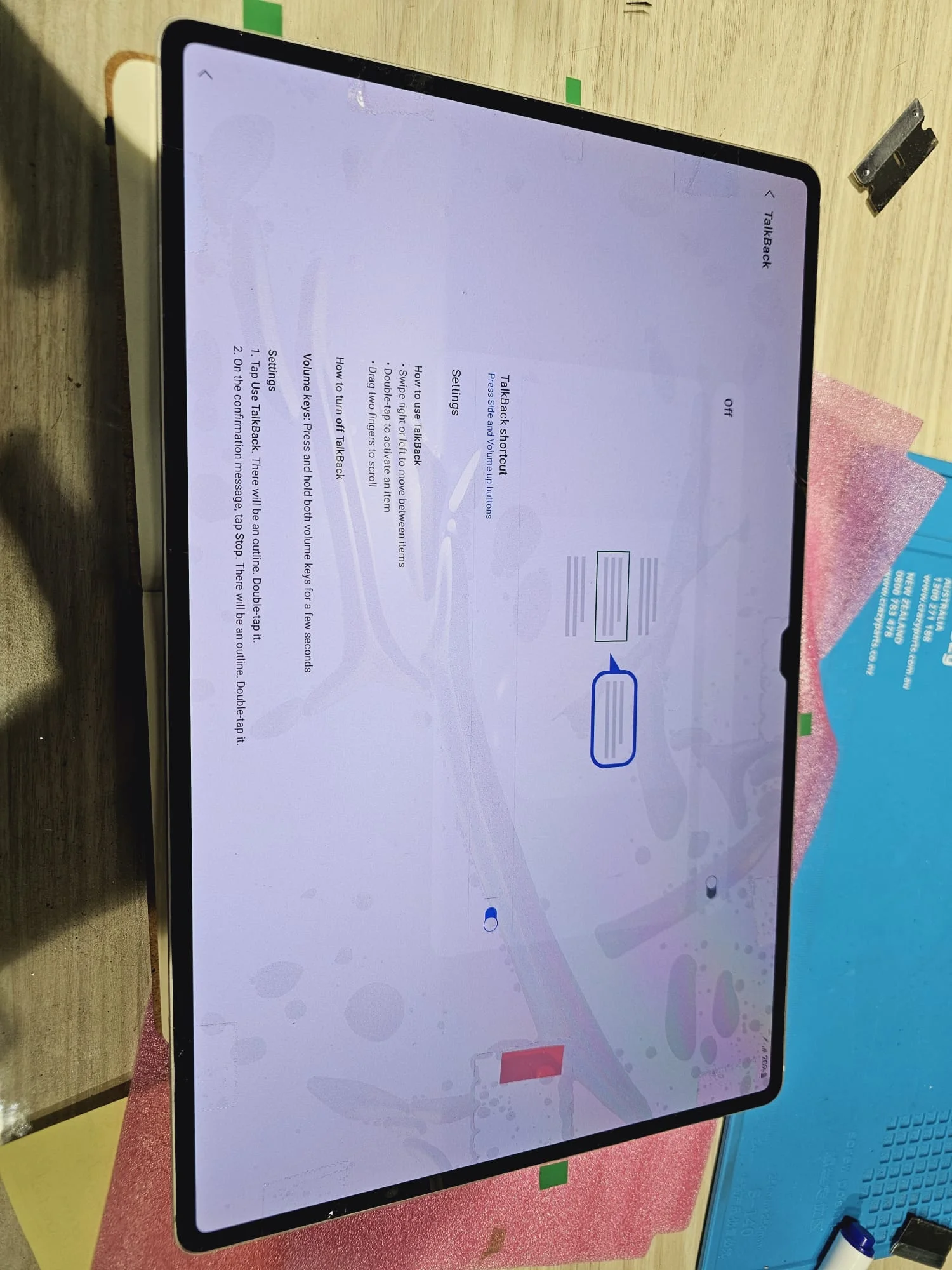 samsung tab s9 ultra lcd replacement