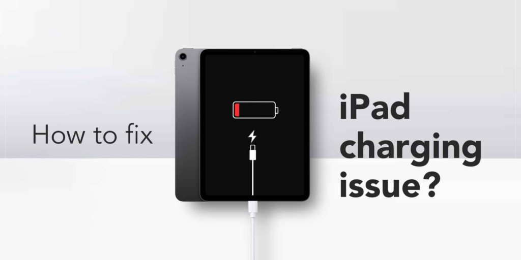ipad charging issue
